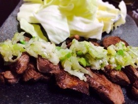 焼き肉屋さんの味!ネギ塩ダレ