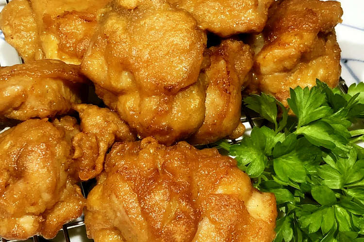 鶏のから揚げ ザンギ レシピ 作り方 By Meg115 クックパッド 簡単おいしいみんなのレシピが367万品