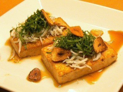 豆腐ステーキ★ガーリックポン酢でウマウマの画像