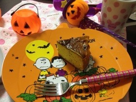 パンプキンチーズケーキ