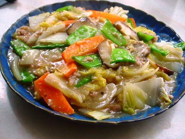 中華風☆薄切り肉と野菜の旨煮の画像