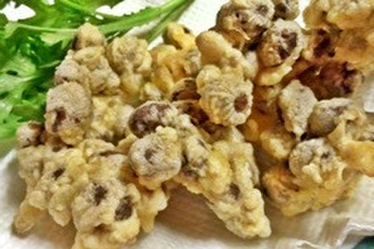 ほっくほく 秋のご馳走 むかごの天ぷら レシピ 作り方 By Noufumama クックパッド 簡単おいしいみんなのレシピが352万品