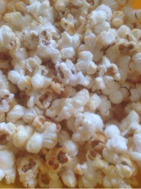 甘〜いフレーバー付きポップコーン‼︎