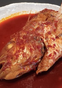 韓国式魚の煮付け  *お食事処母のお店*
