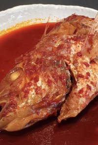 韓国式魚の煮付け  *お食事処母のお店*