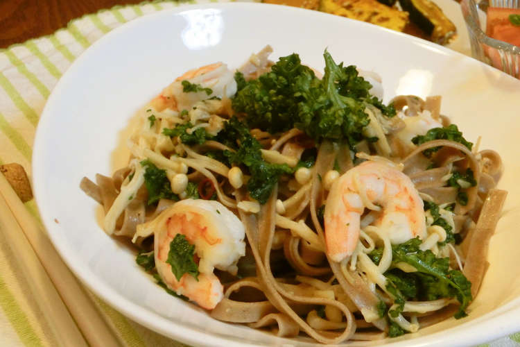 病気に勝つ 海老とパセリのパスタ レシピ 作り方 By 桃屋誰 クックパッド