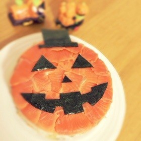 ハロウィン おばけ寿司