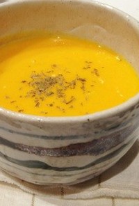 かぼちゃと玉ねぎの甘いスープ