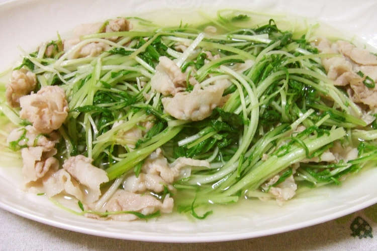 水菜と豚バラのさっと煮 レシピ 作り方 By Naomita クックパッド 簡単おいしいみんなのレシピが352万品