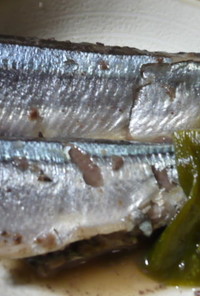 秋刀魚のネギワタ煮