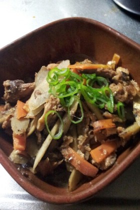 簡単!こぼうの鯖缶煮