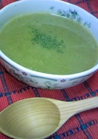 小松菜のグリーンポタージュ
