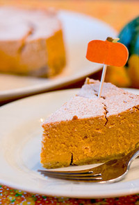 かぼちゃのヨーグルトチーズケーキ