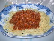 ☆主食☆スパゲッティ(簡単ミートソース)の写真