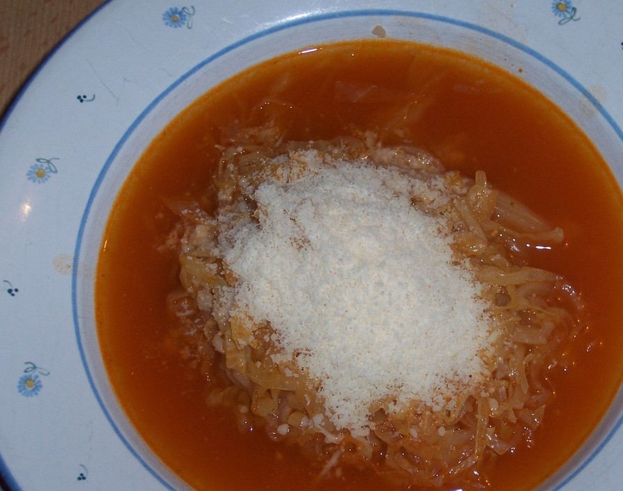 キャベツスープ　ミネストローネ風の画像