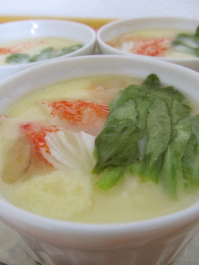 白だしで茶碗蒸し