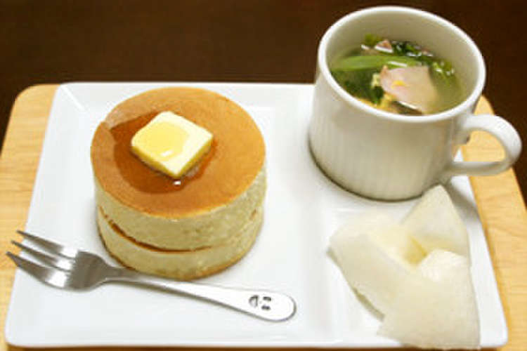 班長のふわふわホットケーキ レシピ 作り方 By Nyan Gohan クックパッド 簡単おいしいみんなのレシピが355万品