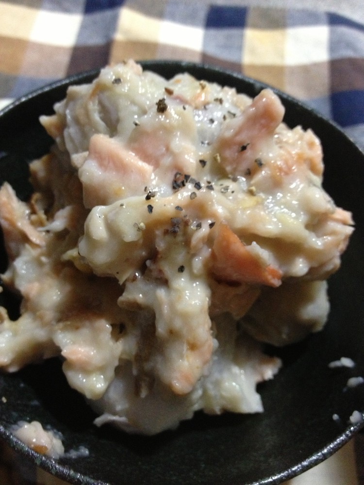 里芋と鮭の洋風煮の画像