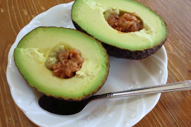 一人用アボカドの食べ方 レシピ 作り方 By 月見なっとう クックパッド 簡単おいしいみんなのレシピが355万品