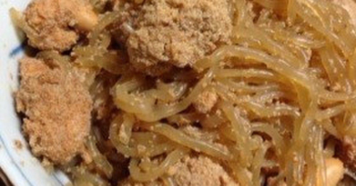 生たらことしらたきの簡単煮 レシピ 作り方 By Nococo11 クックパッド