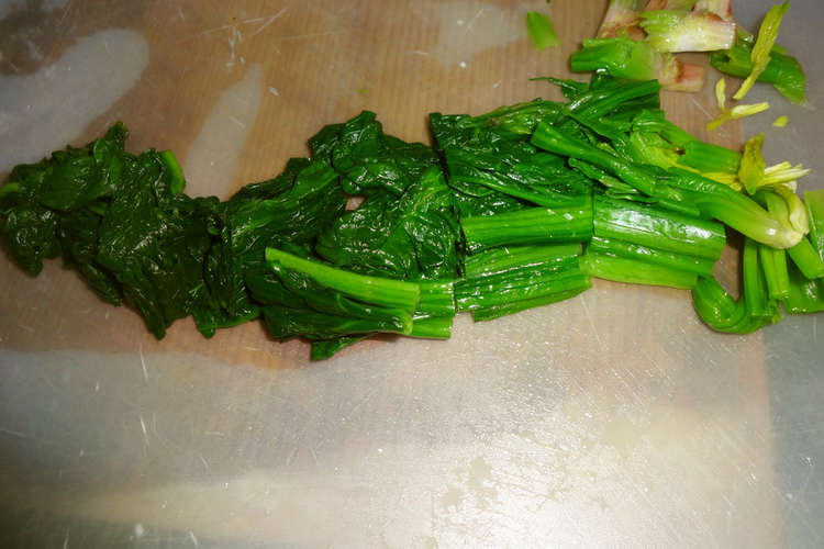 茹で 時間 ほうれん草