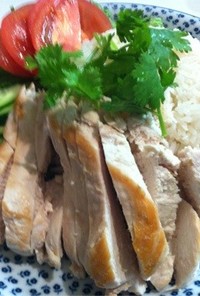 カオマンガイ〜タイの鶏炊き込みご飯