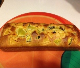サツマイモとレモンのパウンドケーキ