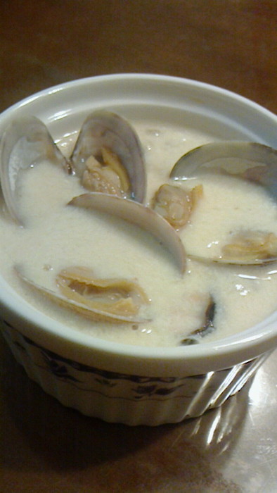 おうちビストロ！魚介の味噌クリームスープの写真