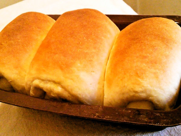 100円パウンド型☆簡単山形手作りパン♪