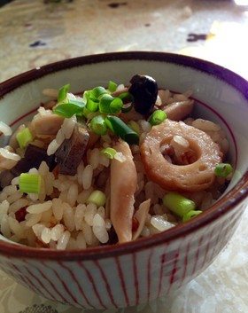 おでんリメイク☆フライパンで炊込みご飯