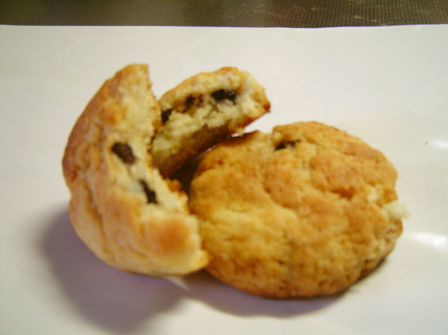 カントリーマアム風チョコチップクッキー　の画像