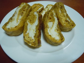 ☆うまい棒でふわとろ卵焼き☆