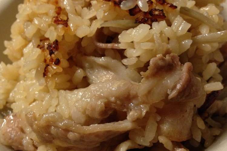 豚バラとごぼうの炊き込みご飯 レシピ 作り方 By Ayapanda7 クックパッド 簡単おいしいみんなのレシピが361万品