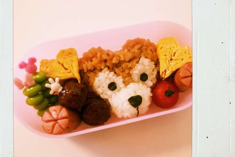 ダッフィー キャラ弁 レシピ 作り方 By Cammama クックパッド 簡単おいしいみんなのレシピが352万品