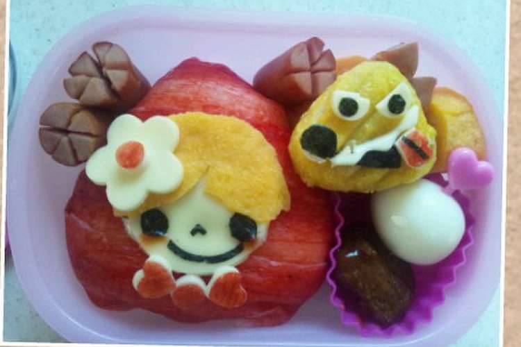 赤ずきんちゃんキャラ弁 レシピ 作り方 By Saayooo クックパッド 簡単おいしいみんなのレシピが366万品