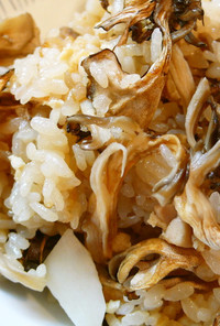 乾燥舞茸と里芋の炊き込みご飯❀