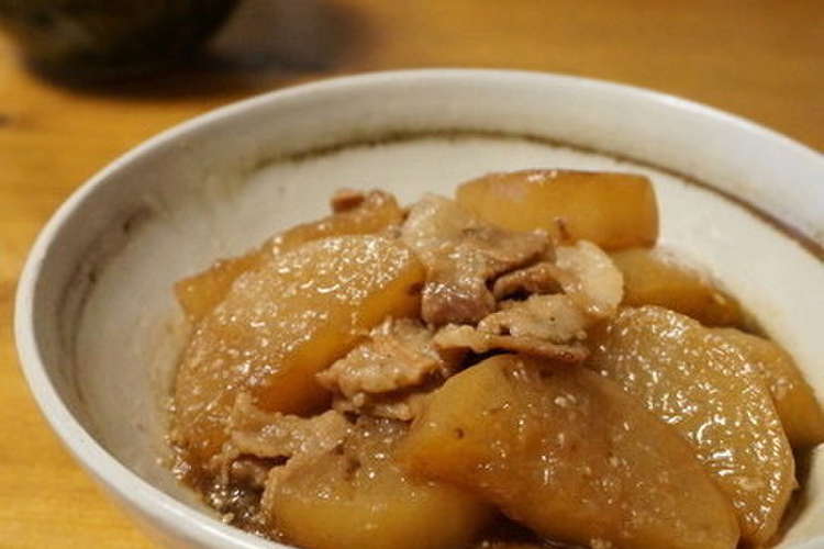 簡単 大根と豚バラ肉の煮物 レシピ 作り方 By ゆうゆう0221 クックパッド