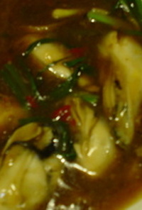 牡蠣のうま煮　トウチ風味