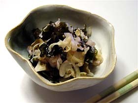 ヘルシー常備菜☆キャベツとワカメの酢の物