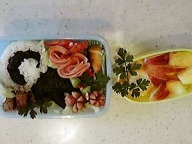 愛媛県のタルト人 のキャラ弁 レシピ 作り方 By あそりママ クックパッド
