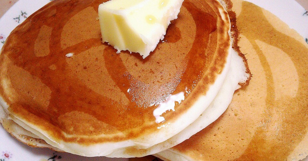 卵 牛乳なし もっちりホットケーキ レシピ 作り方 By 梨パフェ クックパッド