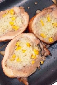 絶品簡単肉汁ジュワ塩麹チキンライスロール