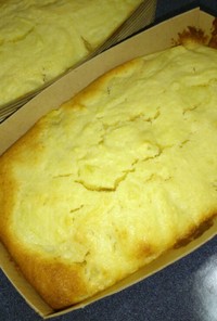 りんごとスイートポテトのケーキ