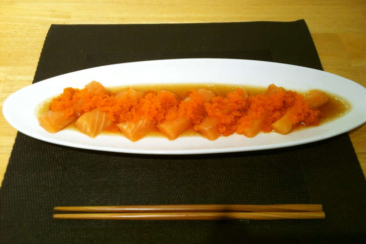 超簡単 サーモンとトビコのサラダ レシピ 作り方 By あさやんnyc クックパッド 簡単おいしいみんなのレシピが376万品