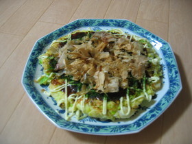 フワッ&サクッ 長いもお好み焼き風