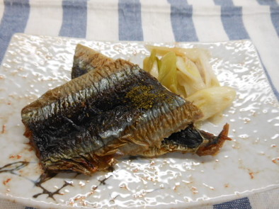 秋刀魚の蒲焼きの写真