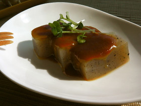 簡単!味噌田楽コンニャク♬