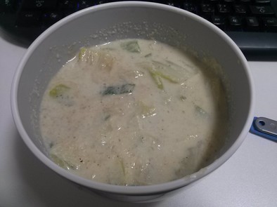 豆乳ごまスープの写真