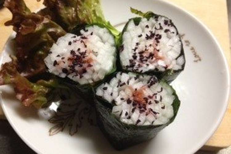 酵素たっぷり大根梅海苔巻き Raw レシピ 作り方 By Mizkilab クックパッド 簡単おいしいみんなのレシピが363万品