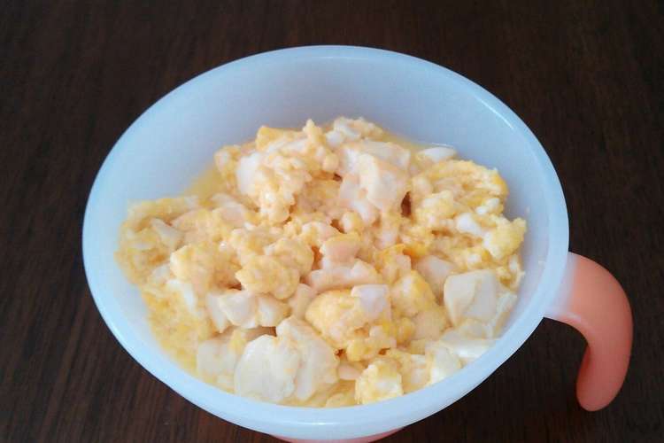 豆腐と卵のバター炒め 離乳食後期にも レシピ 作り方 By 猫のすずめ クックパッド 簡単おいしいみんなのレシピが371万品